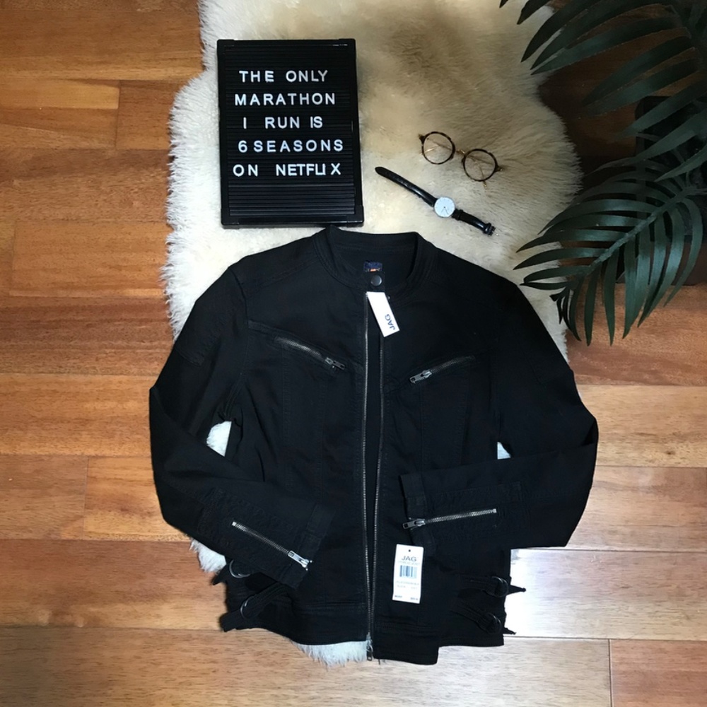 JAG black denim jacket